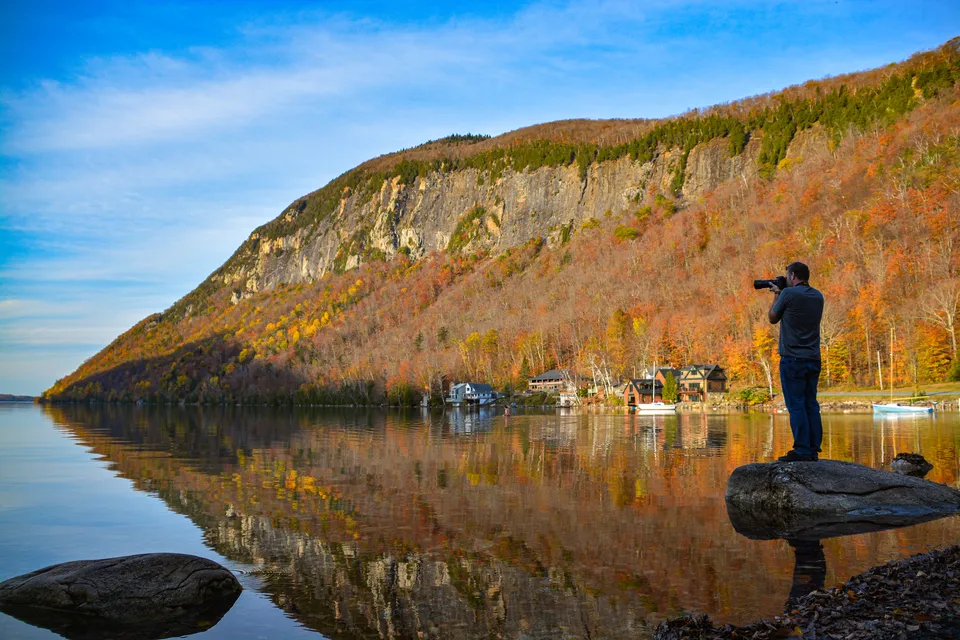 Yannick at Lake Willoughby