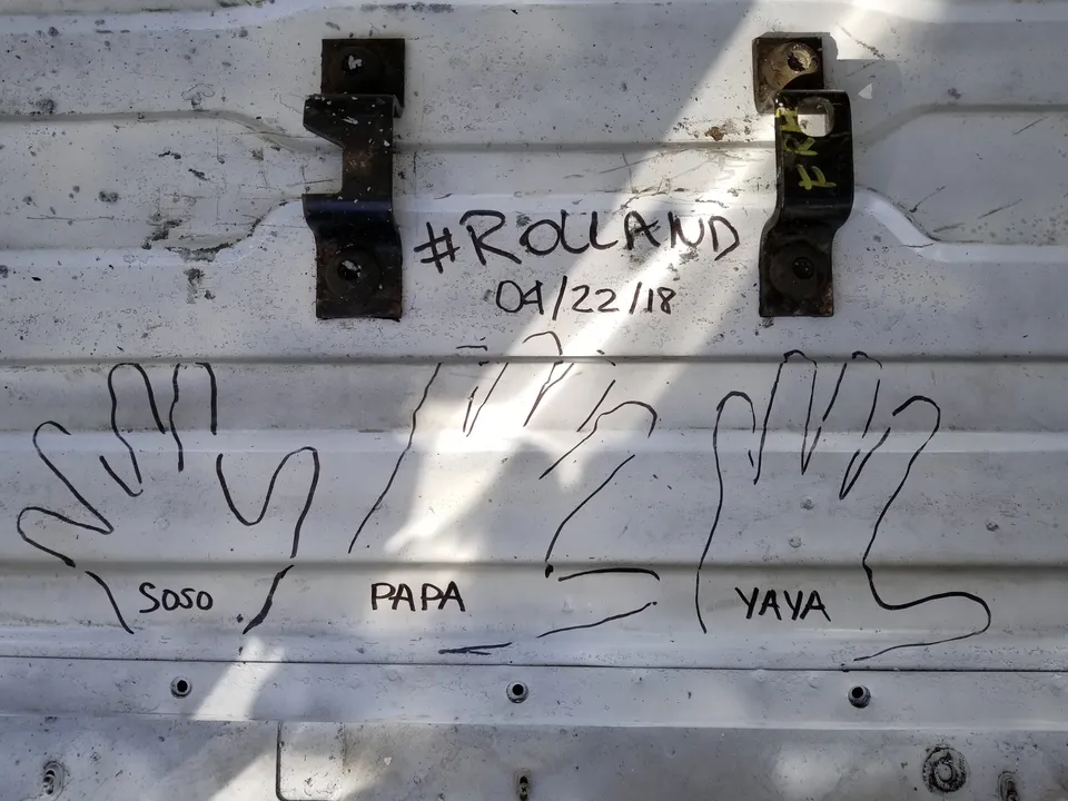 Our footprints in Rolland