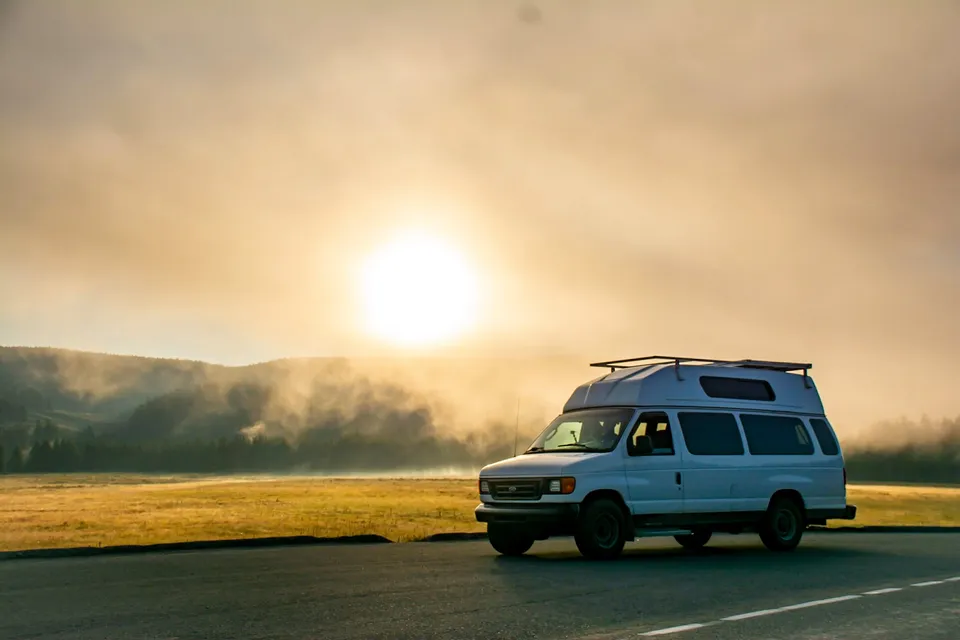 Rolland au coucher du soleil