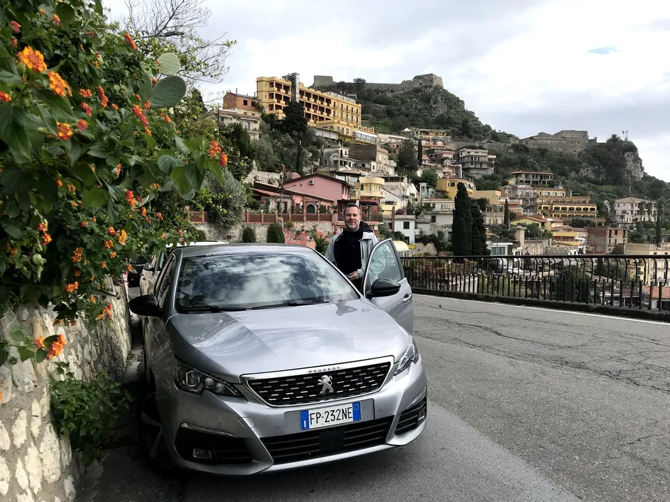 Taormina en Sicile